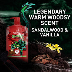 Morning routine scene with Old Spice to convey long-lasting scent benefit