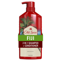 Old Spice Fiji front packaging showing scent and size for easy selection