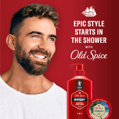 Jar of Old Spice Fiji pomade on barbershop counter implying professional-inspired formula