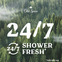 Old Spice flip-cap detail showing easy dispensing and leak resistance