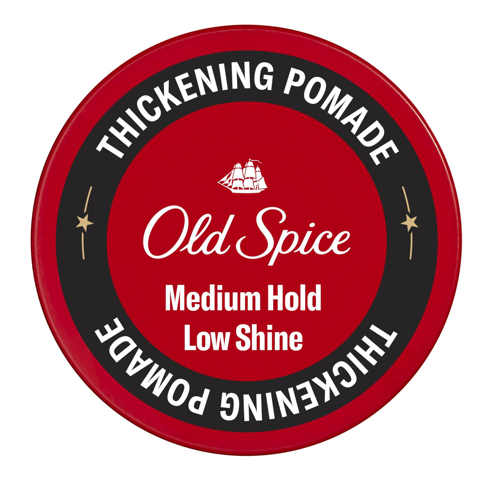 Old Spice front packaging showing jar and branding for confident styling