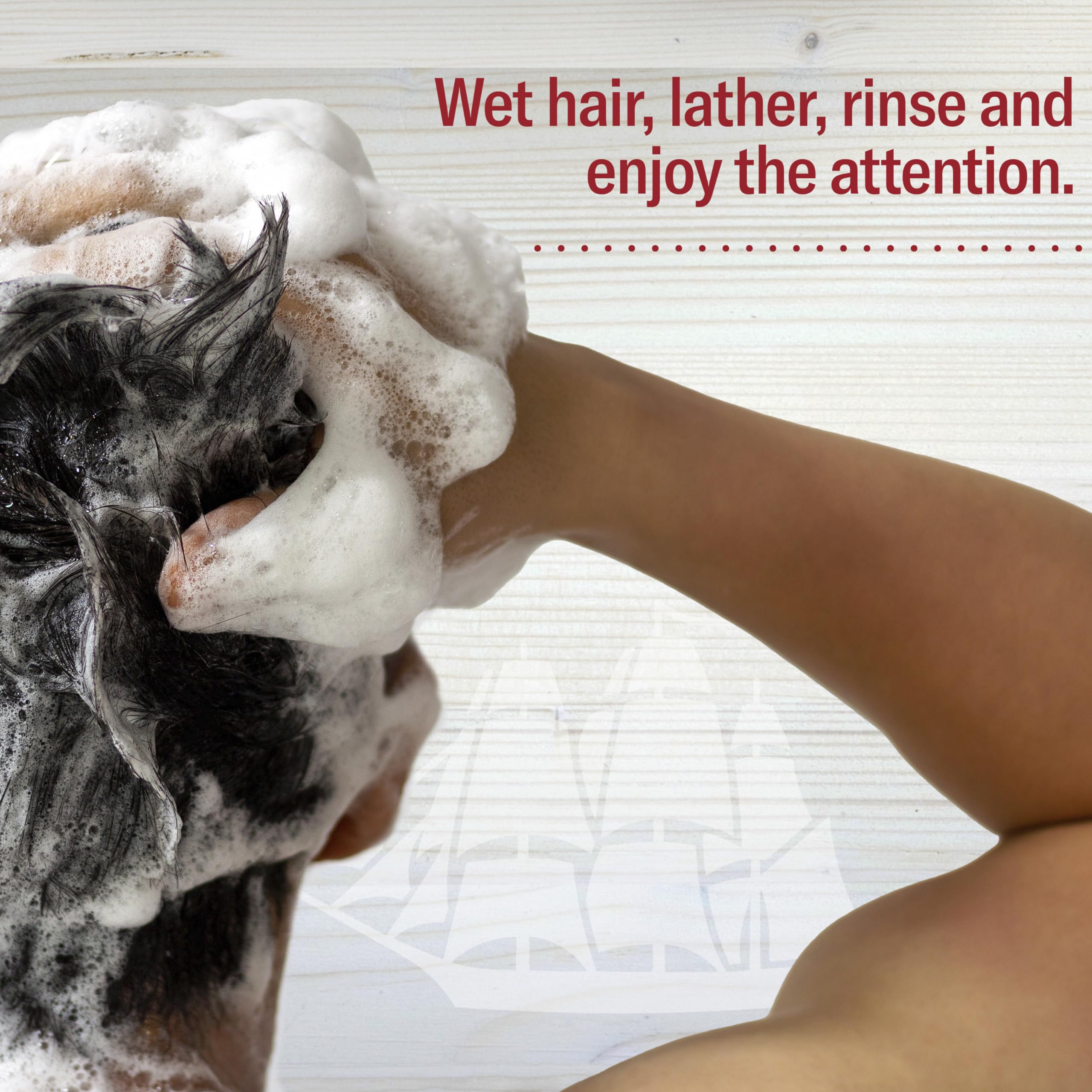 Old Spice product on bathroom shelf in lifestyle setting for convenience