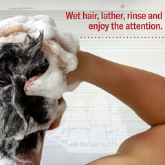 Old Spice product on bathroom shelf in lifestyle setting for convenience