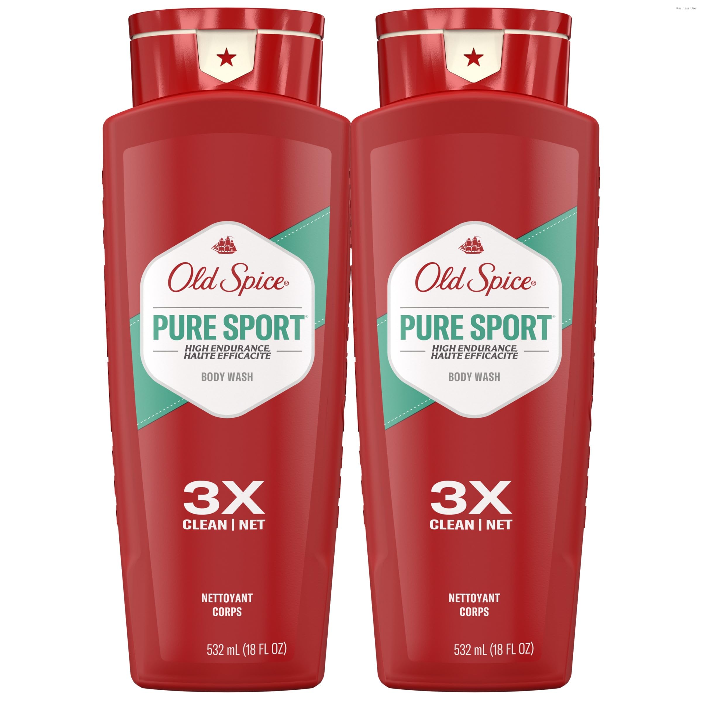 Old Spice High Endurance front packaging showing bottle and label benefit freshness