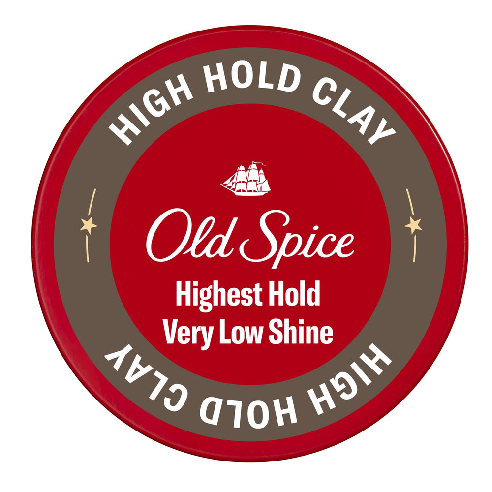 Old Spice jar front view showing label and product identity for confident styling