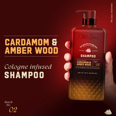 Old Spice close-up label highlighting ingredients and clean formulation