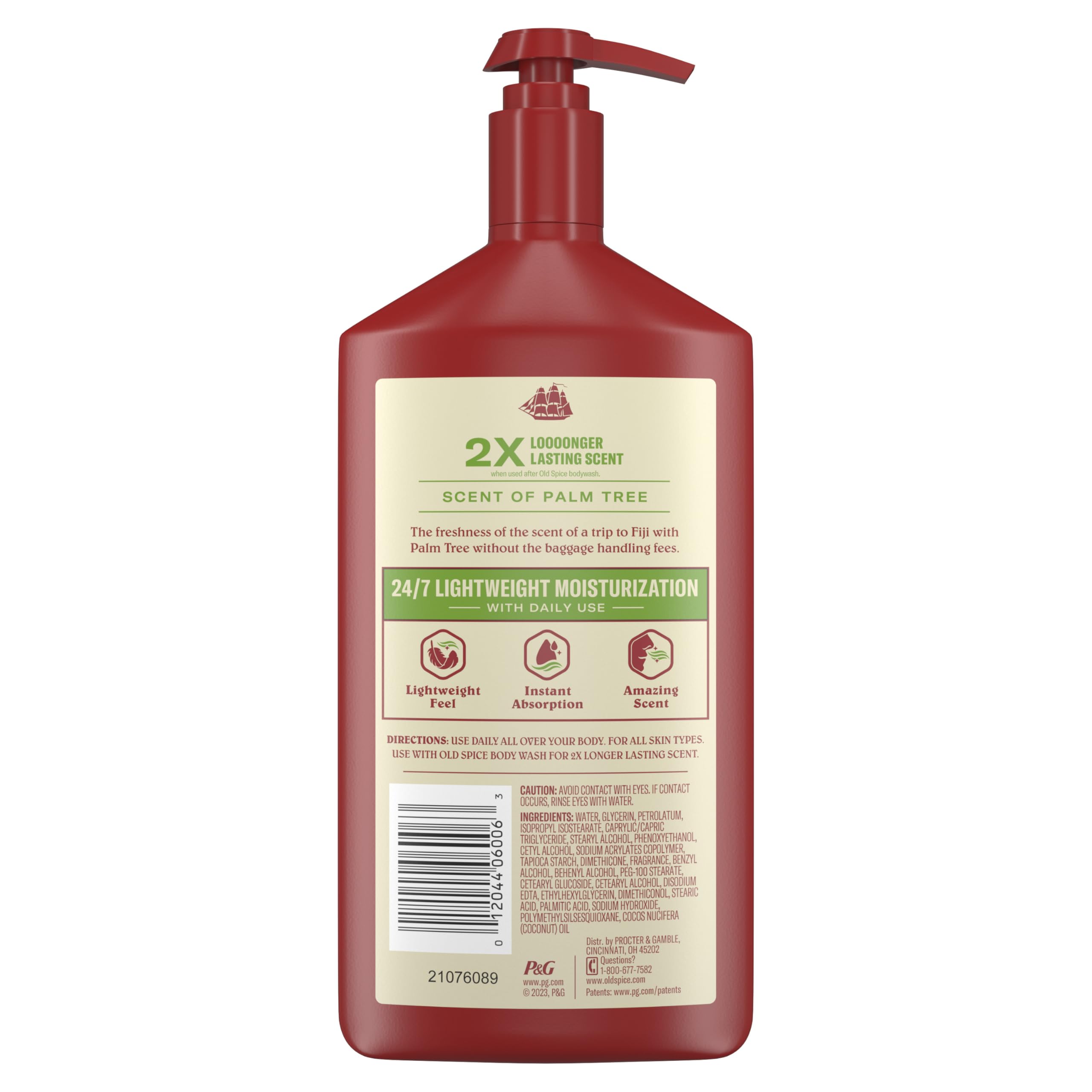 Old Spice lotion on bathroom counter in lifestyle setting showing grooming routine fit