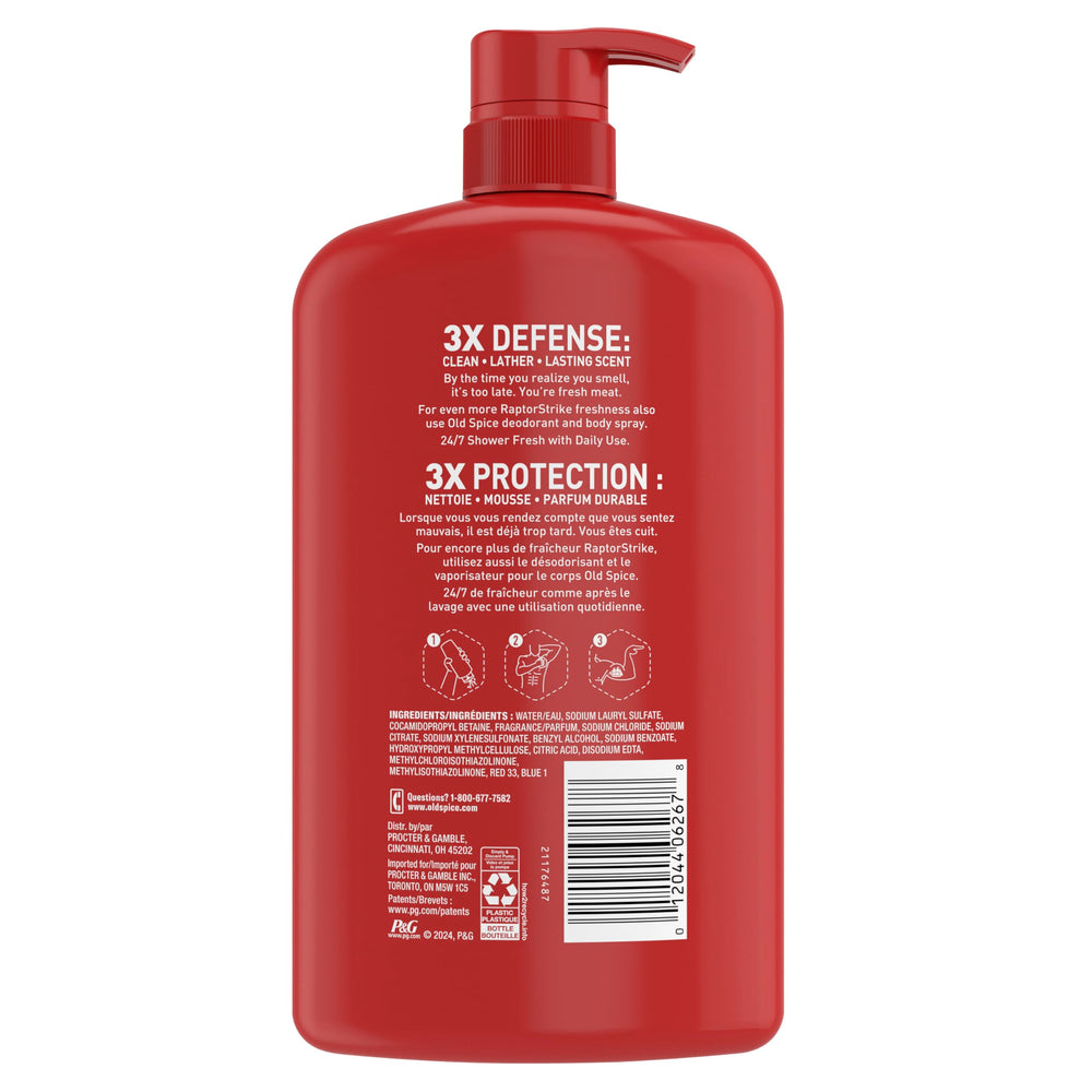 Old Spice bottle on bathroom shelf indicating large-size cost-saving benefit