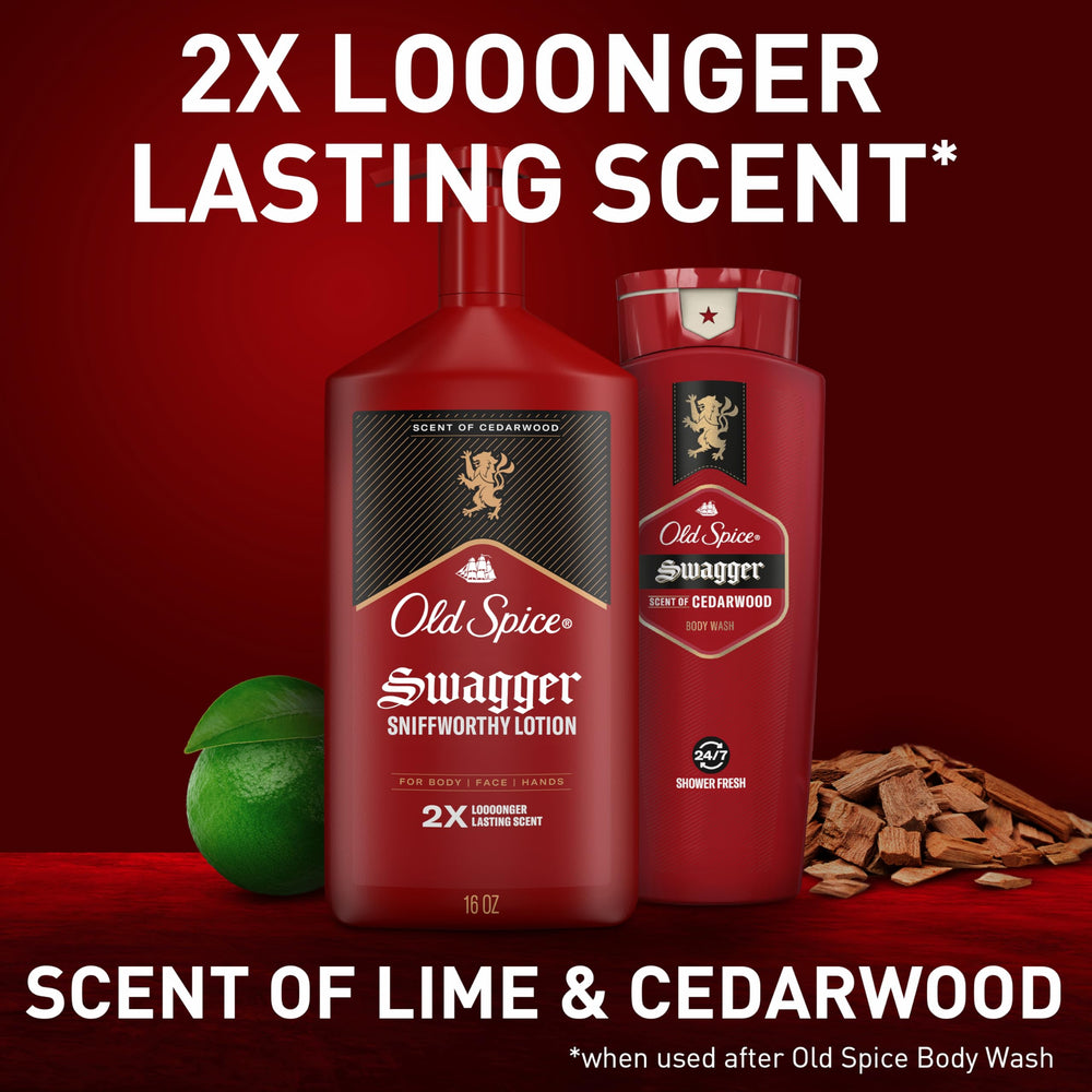Old Spice mood image evoking cedarwood and lime scent benefit