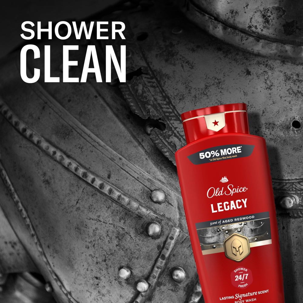 Stylized scent ingredients for Old Spice showing coconut pine cedar aroma
