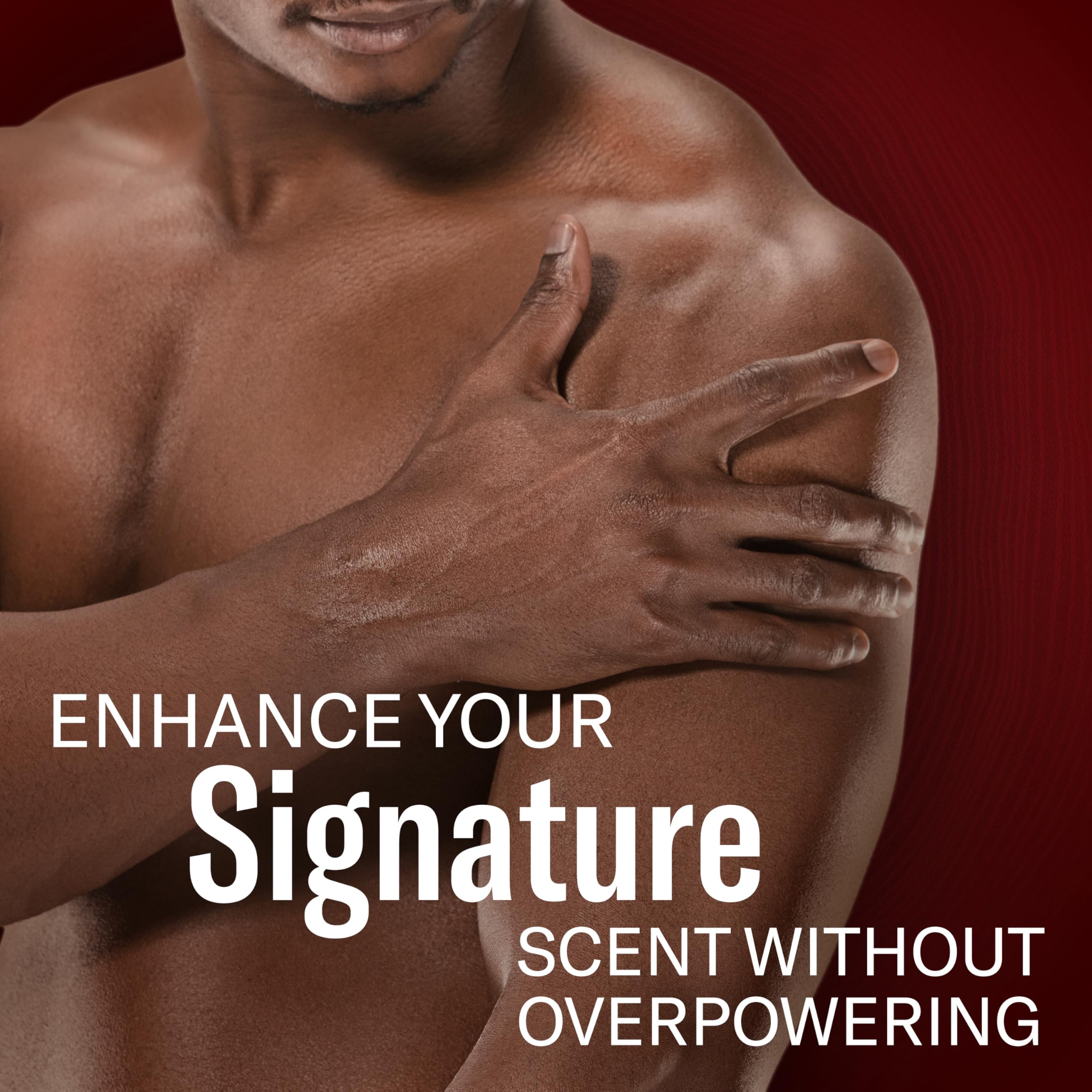 Cedarwood and spice ingredients beside Old Spice Swagger to show scent notes