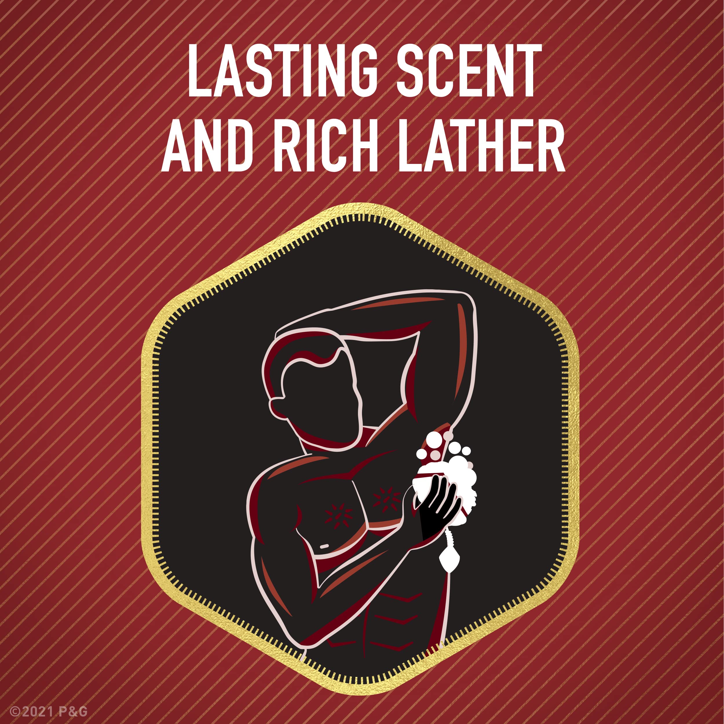 Old Spice Swagger in bathroom lifestyle scene conveying fresh scent and confidence