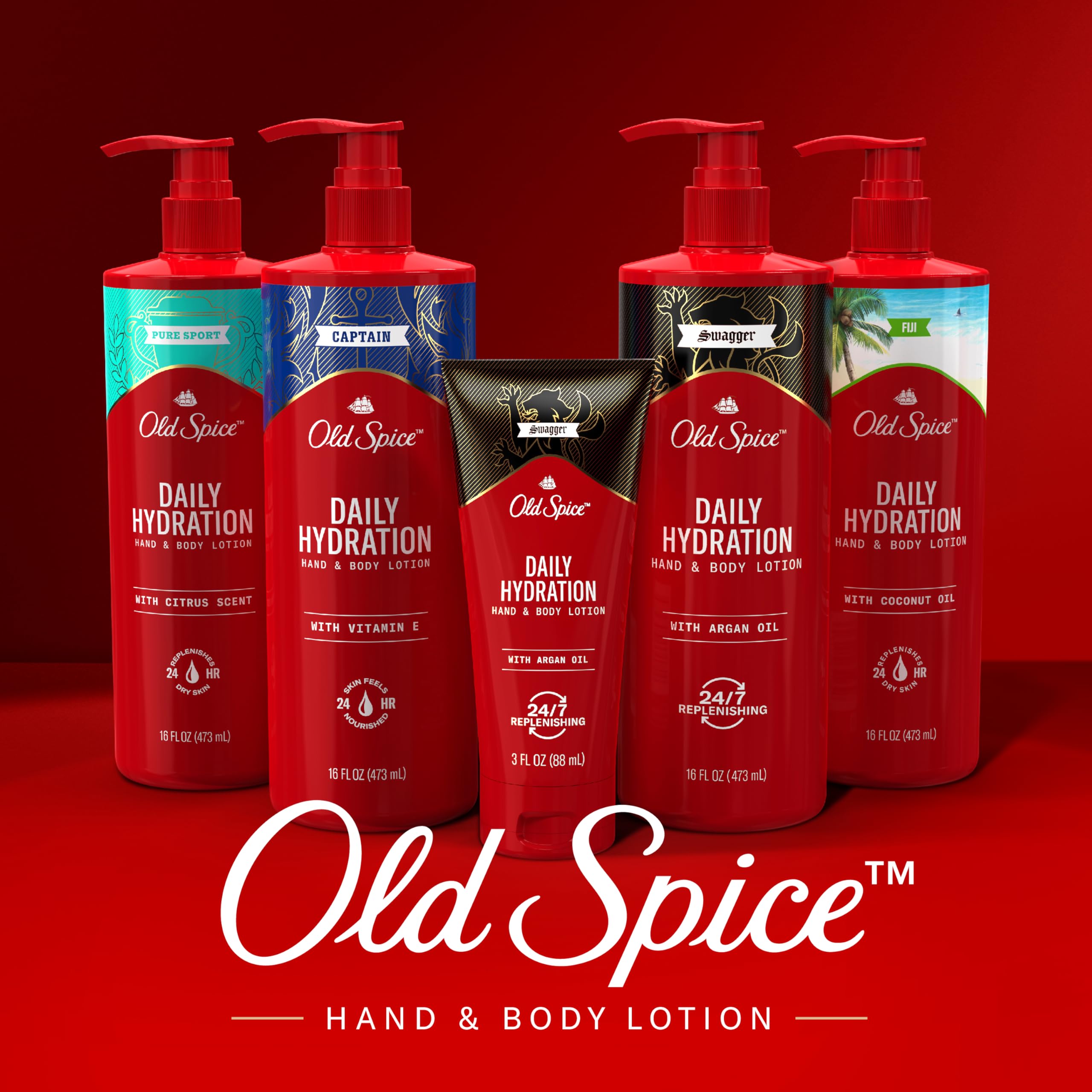 Old Spice bottle inside gym bag conveying portability and on-the-go hydration
