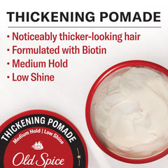 Old Spice close-up texture of pomade highlighting spreadable, lightweight feel
