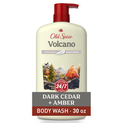 Old Spice Volcano front packaging shows bold label and benefit