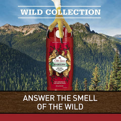 Old Spice Wild Bearglove creamy lather closeup showing rich foam and cleansing benefit