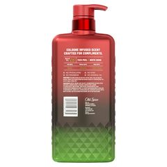 Old Spice in morning routine setting showing uplifting daily fragrance