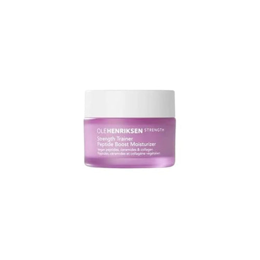 Ole Henriksen jar front view showing product label and compact travel size for easy hydration