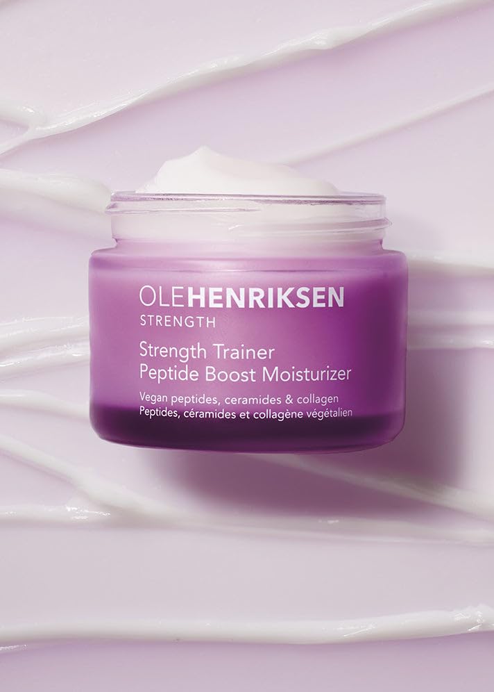 Ole Henriksen label detail highlighting key ingredients and formulation benefits