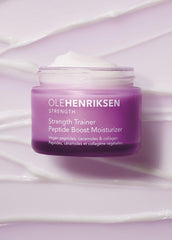 Ole Henriksen label detail highlighting key ingredients and formulation benefits