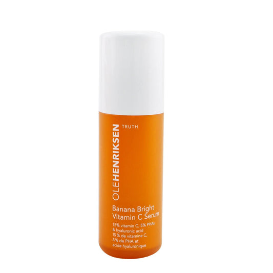Ole Henriksen front bottle showing product branding and brightening benefit