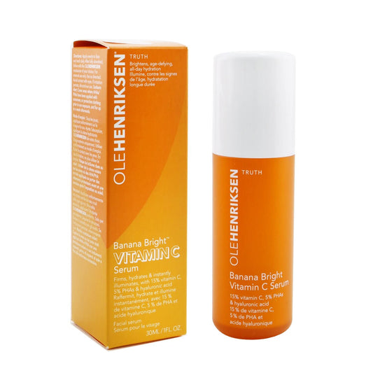 Ole Henriksen serum texture drop on hand highlighting hydration benefit