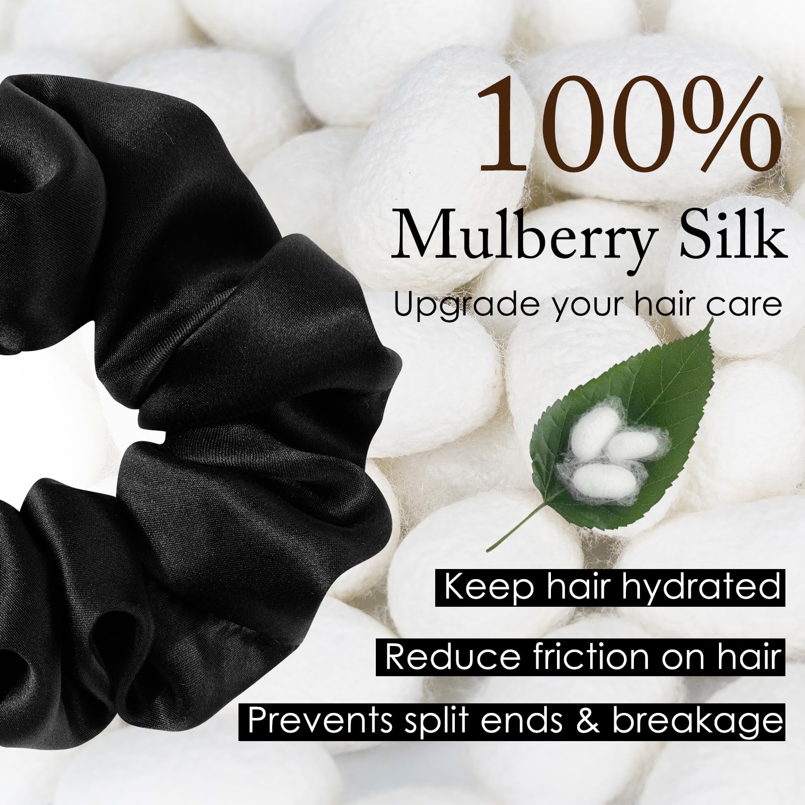 OLESILK close-up of mulberry silk texture highlighting smooth, low-friction fibers