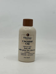 before and after ends using Oliology oil to reduce split end appearance