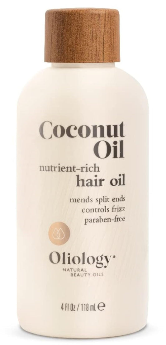 Oliology bottle front view showing clean packaging and benefits