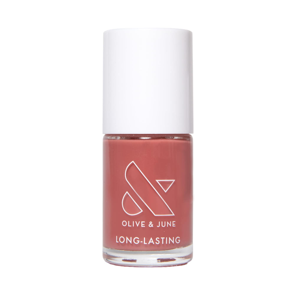 Olive & June front packaging showing boysenberry glass color and salon finish