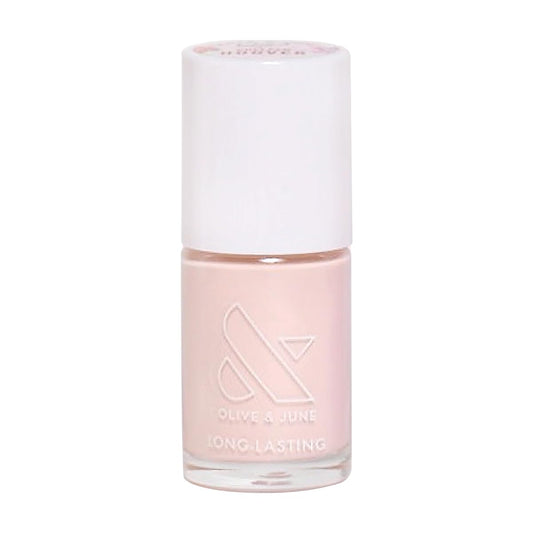 Olive & June Brave Blush front bottle showing brand and color benefit