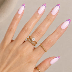 Olive & June front packaging showing Instant Mani kit benefit of salon-quality at home