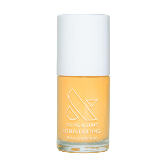 Olive & June front packaging showing color and easy application benefit