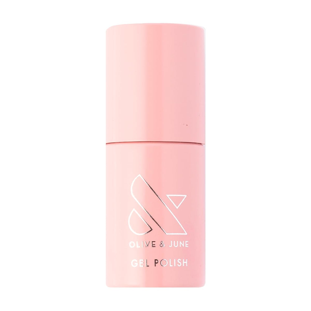 Olive & June front bottle showing label and glossy finish benefit