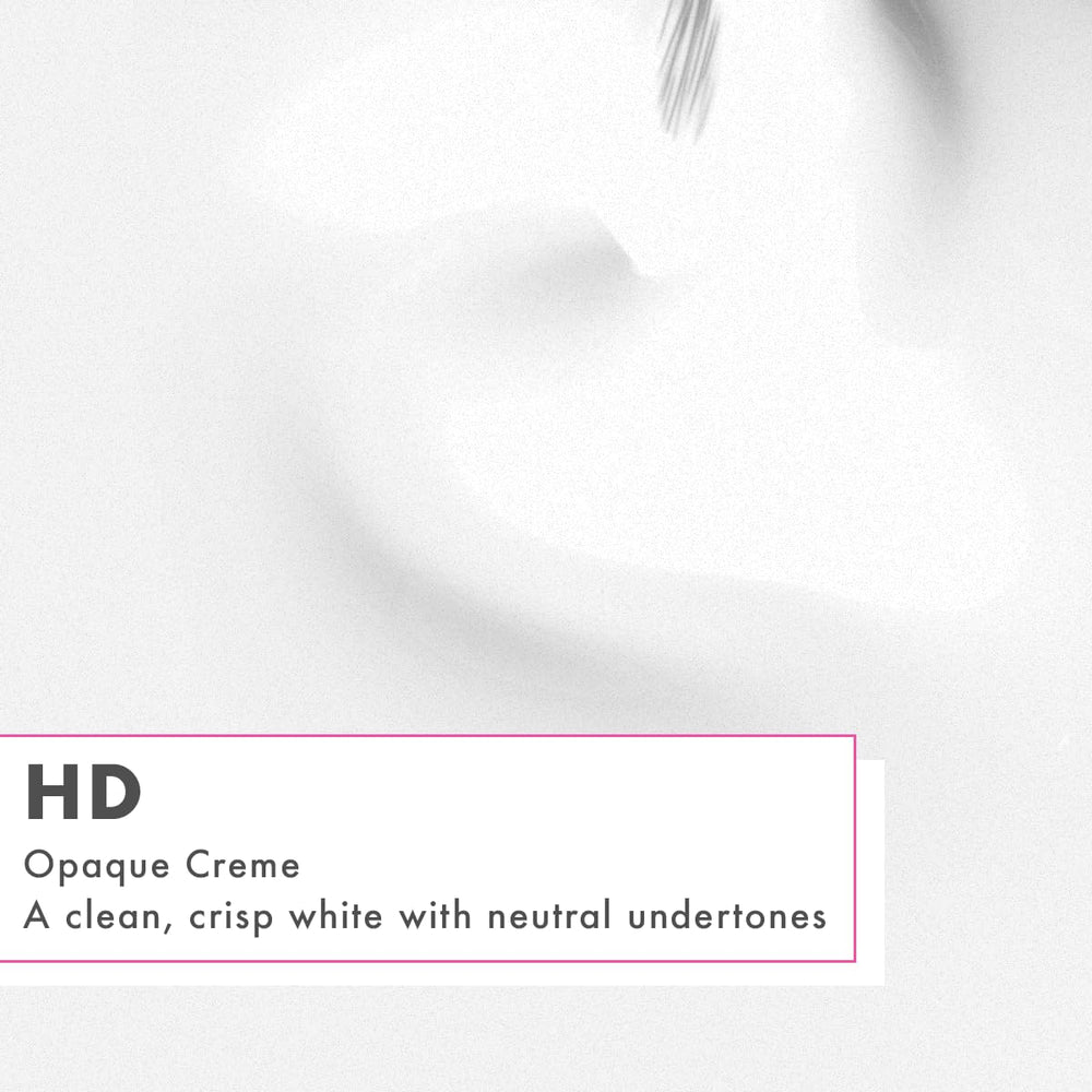 Olive & June label close-up highlighting clean HEMA-free formulation benefit