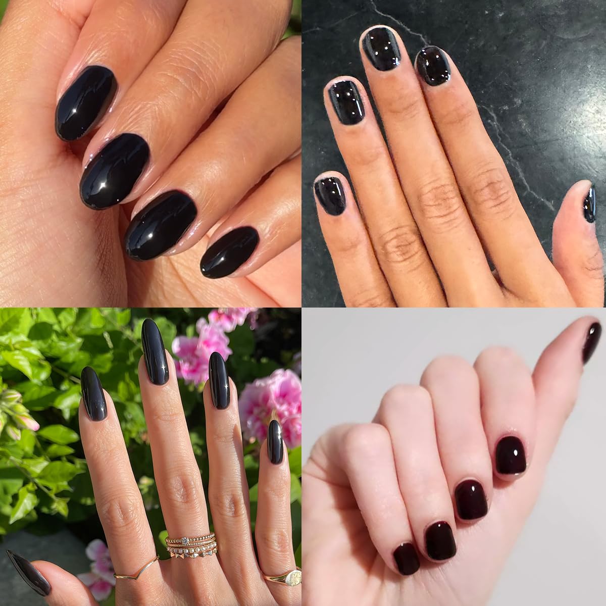 Olive & June hand applying gel polish in salon-style for professional-looking results