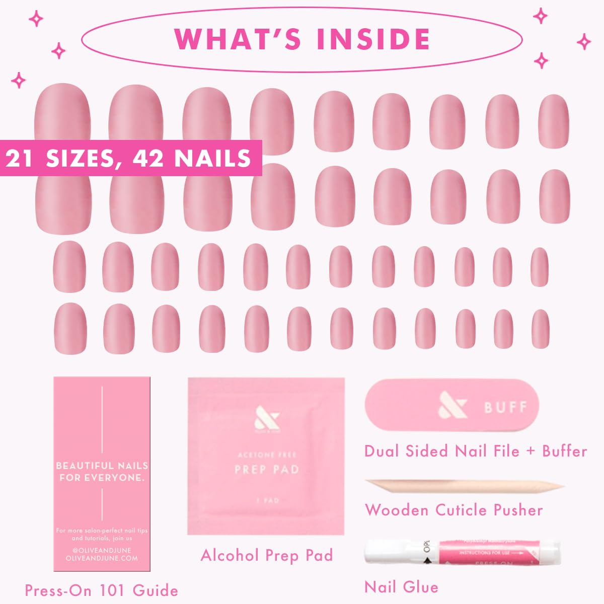 Olive & June lifestyle desk shot showing wearable mani for everyday professional settings