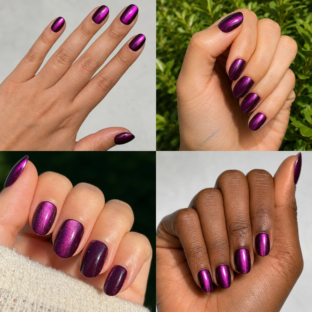 Olive & June model wearing nails showcasing salon-quality look