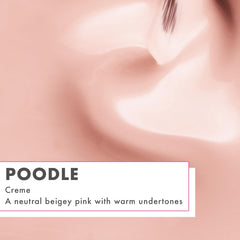 Olive & June bottle angled to show glossy Poodle Pink finish and shine