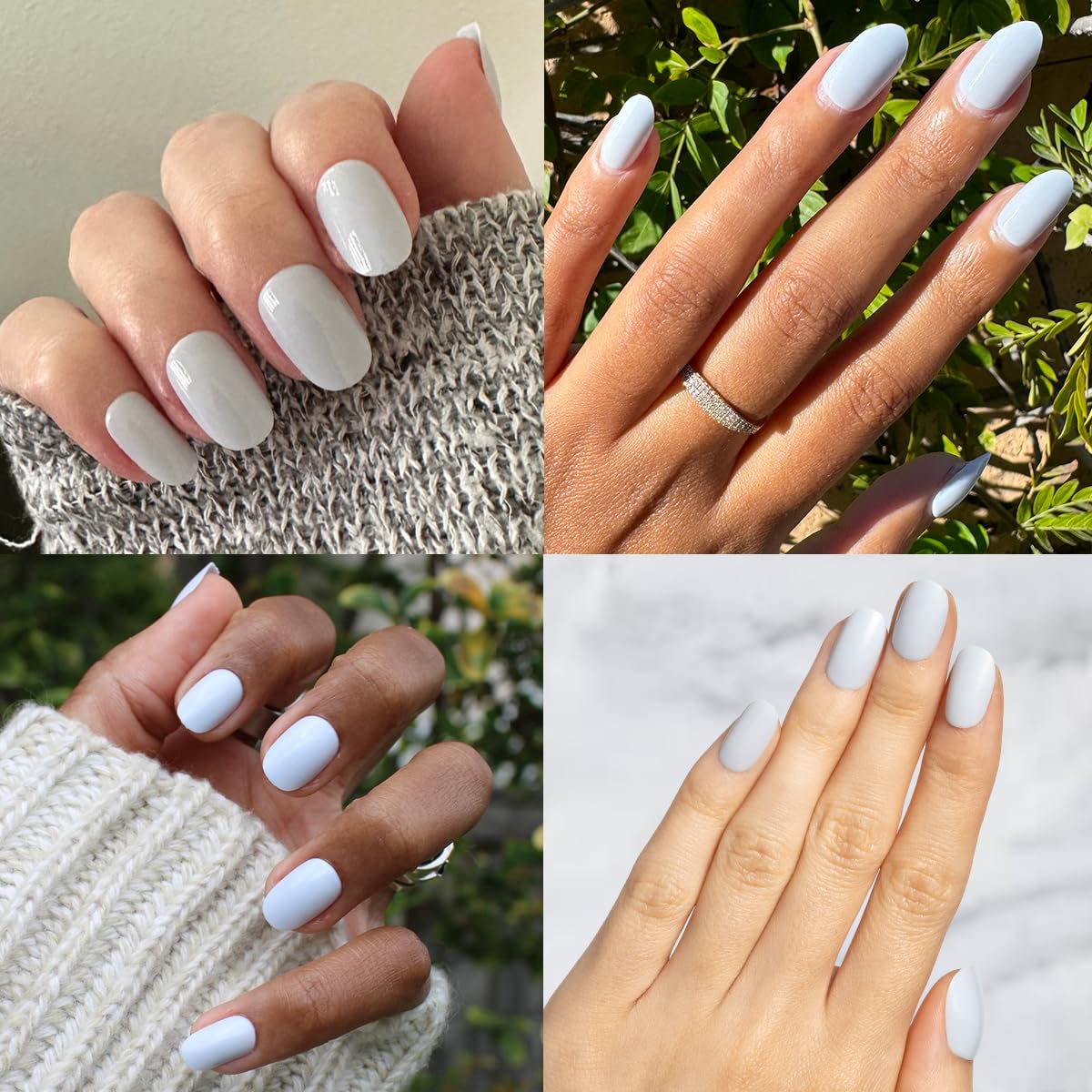 Olive & June press-on nails worn on hands showing salon finish