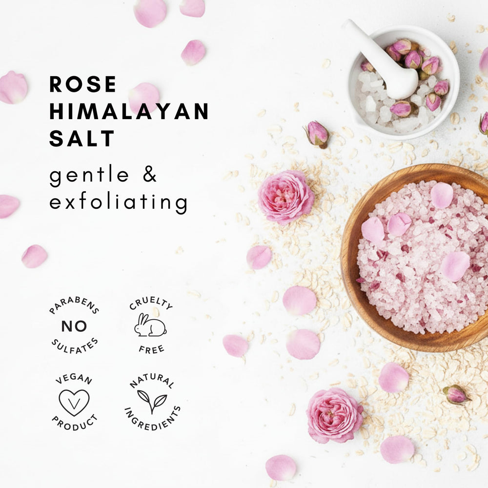 Olivia Care lather in hand demonstrating rich foam and skin-softening effect