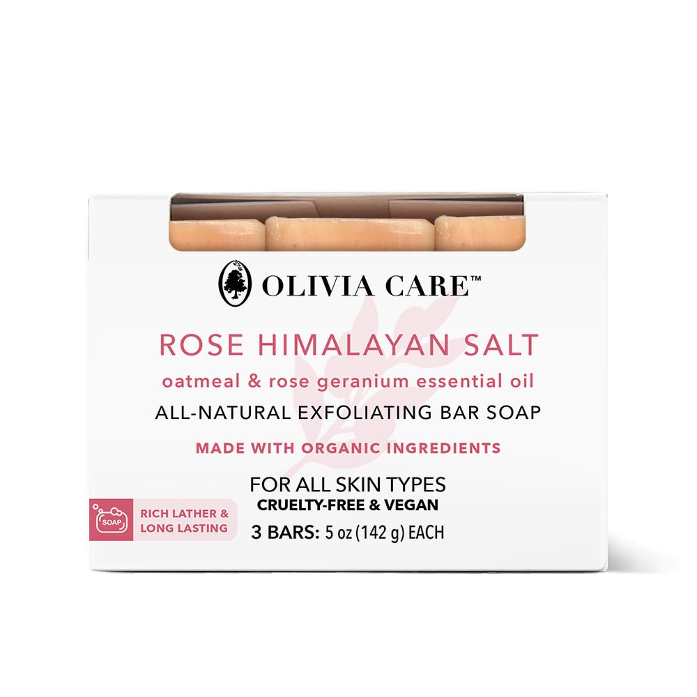 Olivia Care bar next to a ruler showing 5 oz size for easy scale comparison