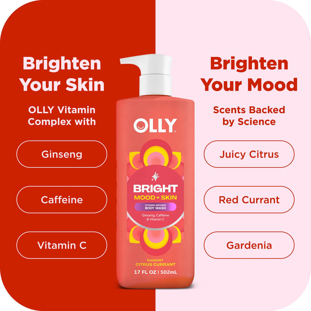 OLLY creamy lather close-up demonstrating moisturizing texture and gentle cleanse benefit