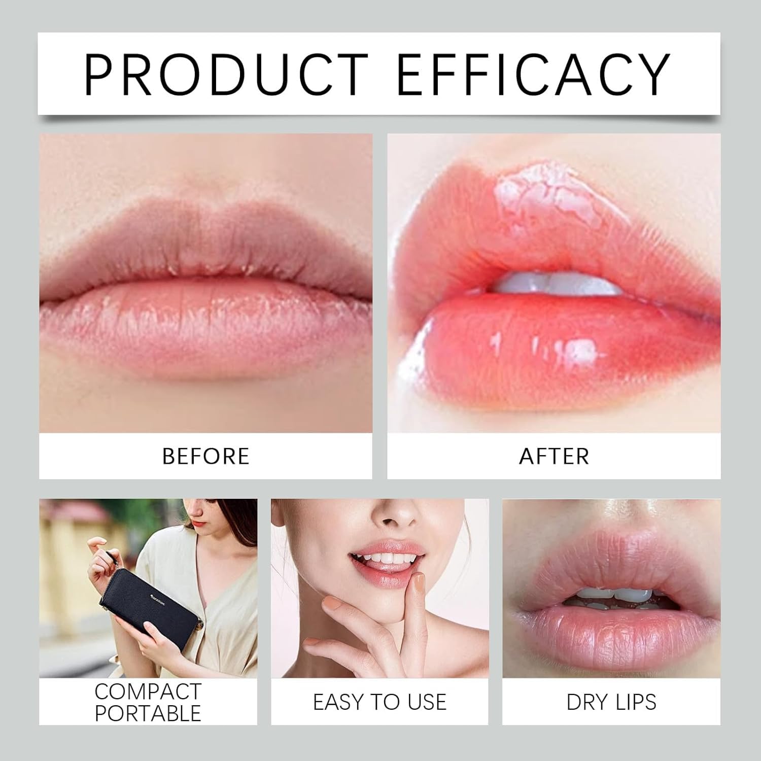 Omexry tube inside a purse illustrating portability and on-the-go touch-up ease