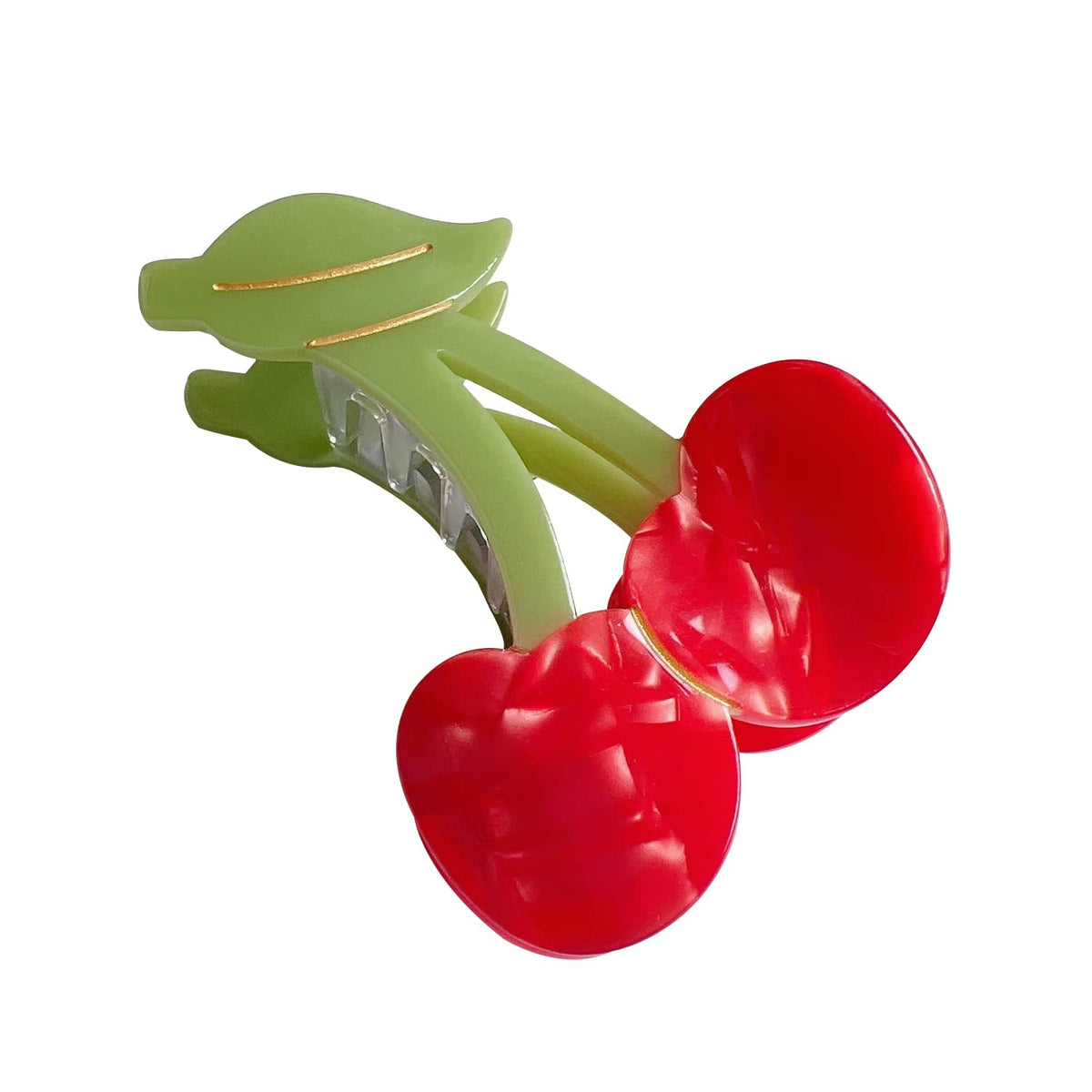 OMG Decor front view showing glossy cherry clip and fashion appeal