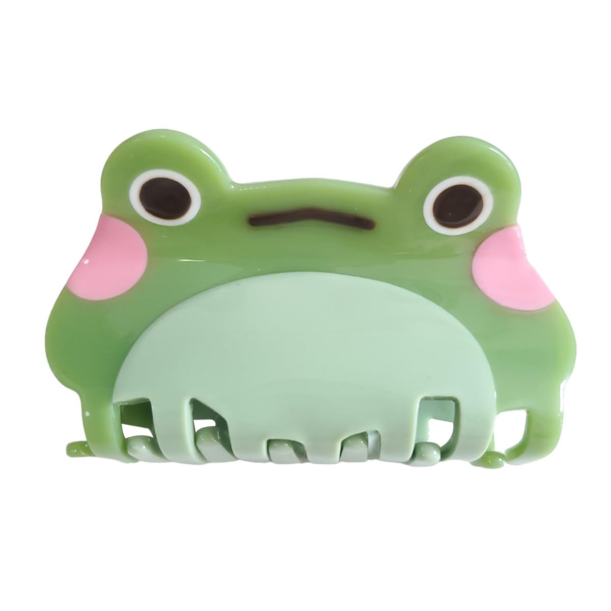 OMG Decor frog clip front view showing cute design and secure hold
