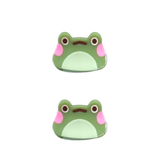 OMG Decor front packaging showing two mini frog claw clips and playful design benefit