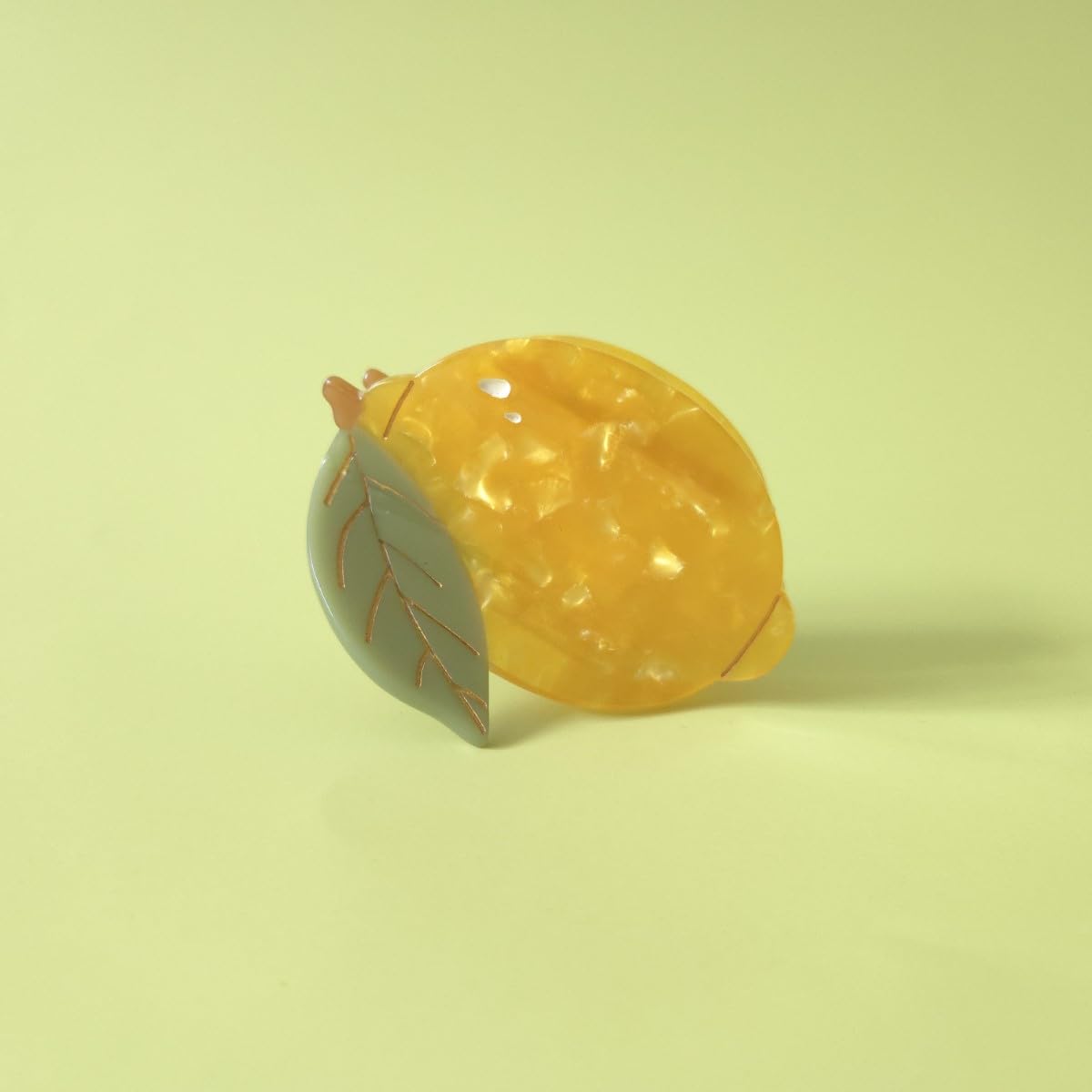 OMG Decor lemon claw clip packaged set ready as a gift with coordinated colors
