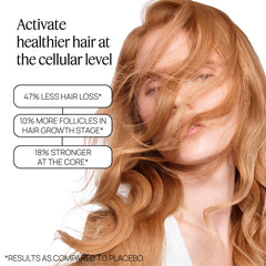 OMI WellBeauty texture close-up of serum droplet showing lightweight absorption benefit