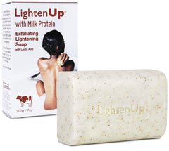 OMIC Lighten-Up front packaging showing product and bar benefits